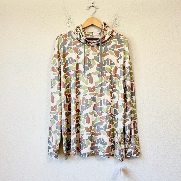 BURLEBO Other - BURLEBO Hoodie Multi Camouflage Pullover Lightweight Performance NWT
